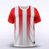 Pink Stripe Soccer Jersey