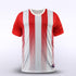Pink Stripe Soccer Jersey