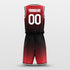 gradual flame basketball jersey