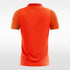 Orange Fluorescent Sublimated Soccer Jersey