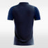 Navy Blue Men's Team Soccer Jersey Design