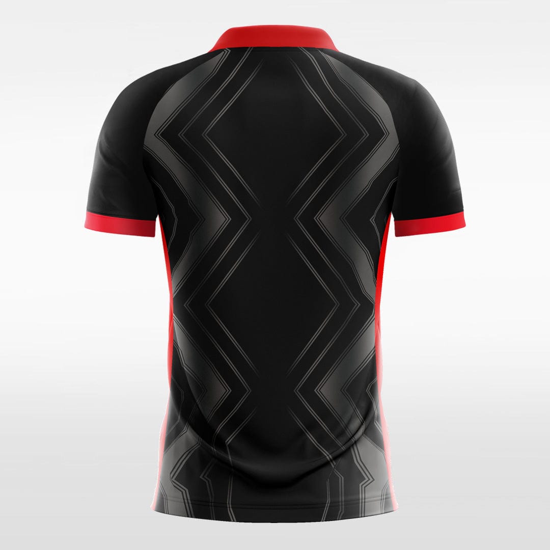 Custom Black Men's Sublimated Soccer Jersey