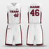 Miamil heat basketball jersey set