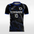 Black Soccer Jersey for Men
