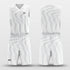 Custom White Basketball Jersey