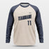 basic dark blue long sleeve jersey