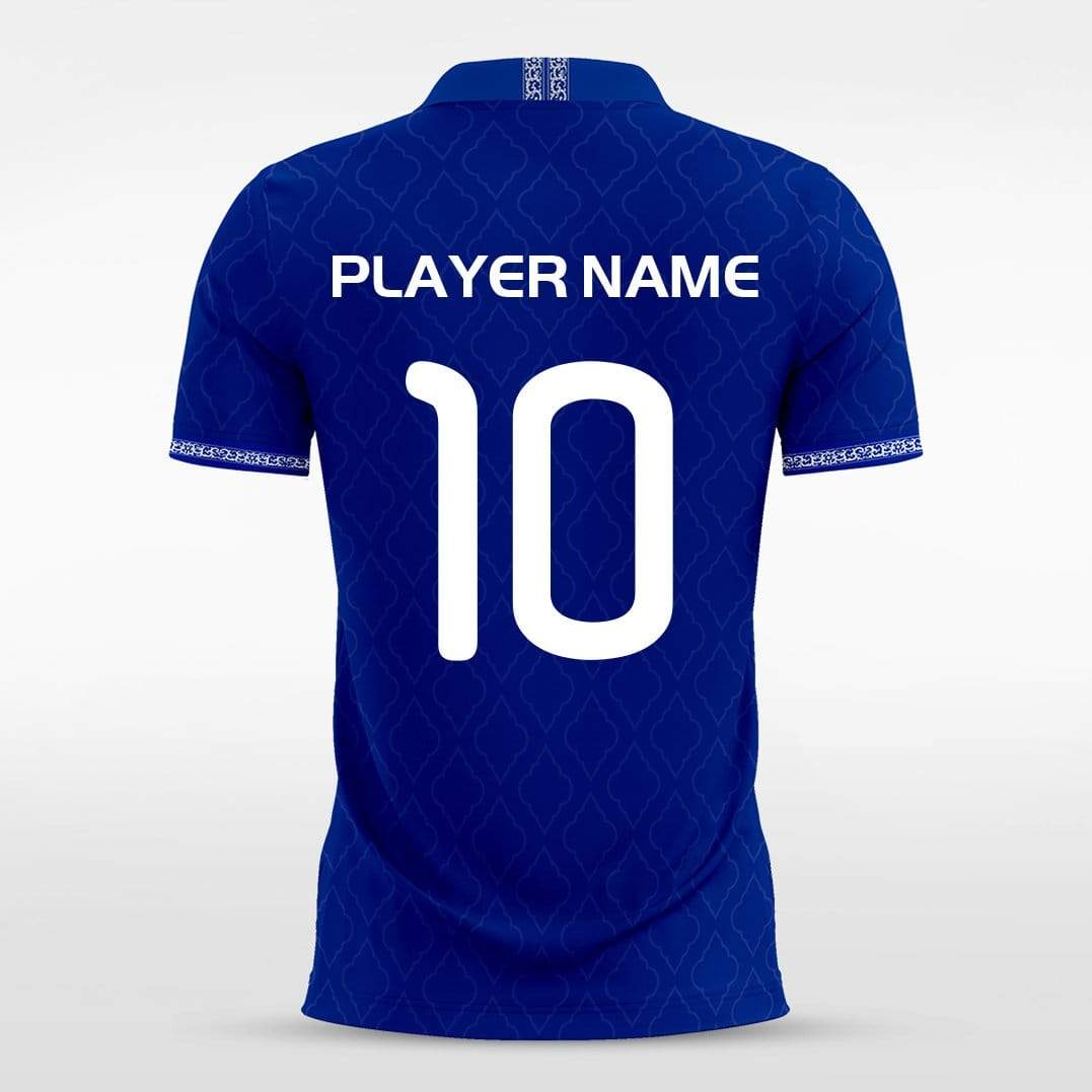 Blue Sublimated Jersey Design