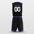 black basketball jerseys