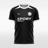    black soccer jersey for men sublimation