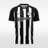  black soccer jersey for men sublimation