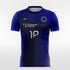 blue soccer jerseys color block
