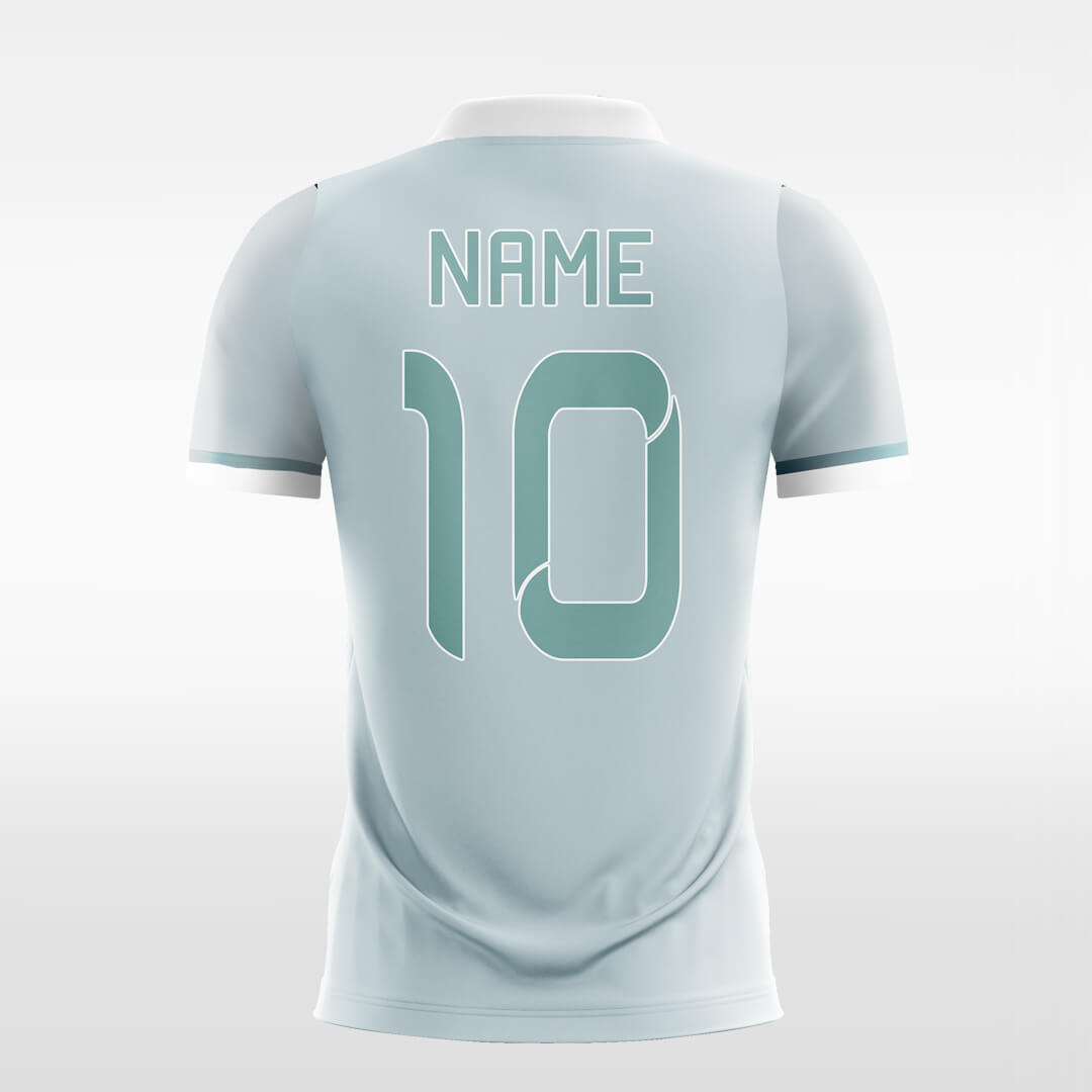 blue star sleeve soccer jersey