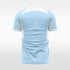 cohesion custom soccer jersey blue sublimation