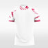 custom short soccer jersey
