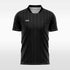   custom soccer jersey black sublimation