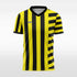  custom soccer jersey yellow sublimation