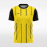  custom soccer jersey yellow sublimation