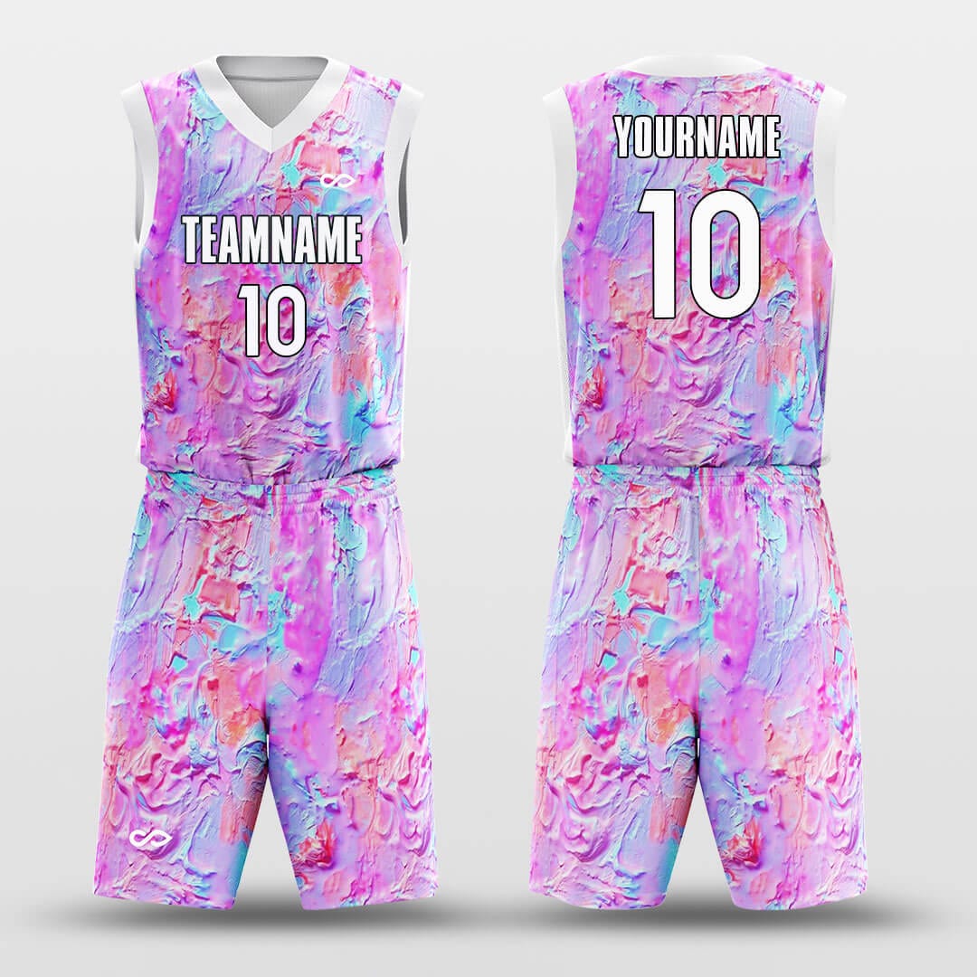 custom sublimated basketball jersey