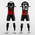 deep sea short soccer jersey kit