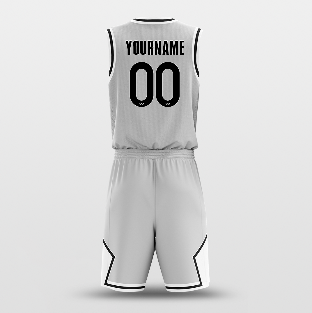 design grey basketball jerseys