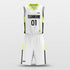 yellow custom basketball jersey
