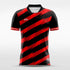 Black Customized Soccer Jersey
