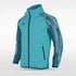 Mint Embrace Urban Forest Full-Zip Jacket Custom 