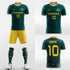 green lake soccer jersey kit