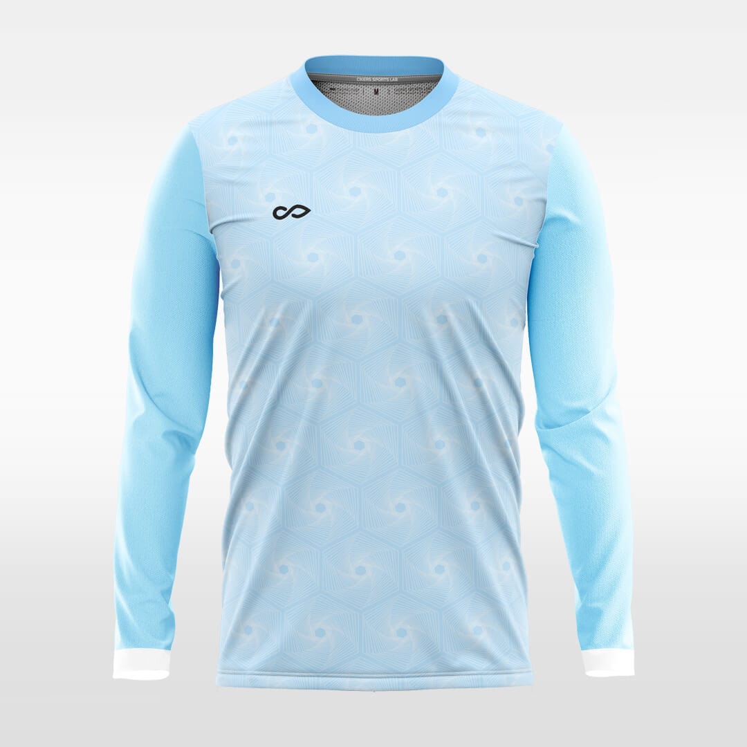 liqueur customized sublimated long sleeve soccer jersey