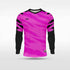 long sleeve jersey pink