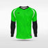     long sleeve soccer jersey