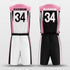 Custom Reversible Basketball Jersey Set
