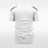 modish custom soccer jersey gray sublimation