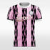 pink memories short sleeve soccer jersey
