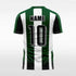 promising customized men green soccer jersey