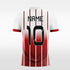 red custom soccer jerseys