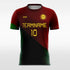 red green kids soccer team jerseys