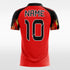 red soccer jerseys for kids