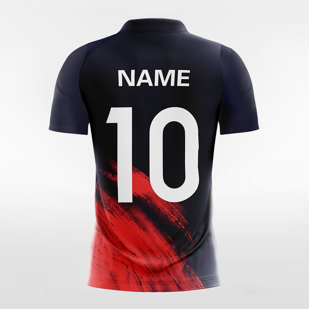 Custom Orange Men's Sublimated Soccer Jersey