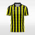 spotlight custom soccer jersey yellow sublimation