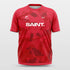 Red Soccer Jerseys Camouflage