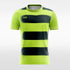 stripe soccer jerseys