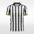 custom soccer jersey black sublimation