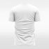  sublimated white soccer jersey