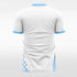  sublimated white soccer jersey