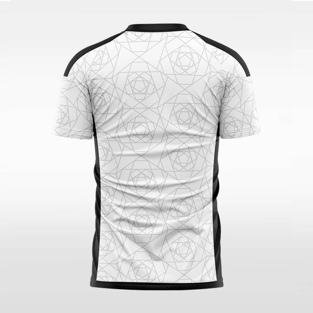   sublimated white soccer jersey