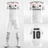 white and black soccer jersey 