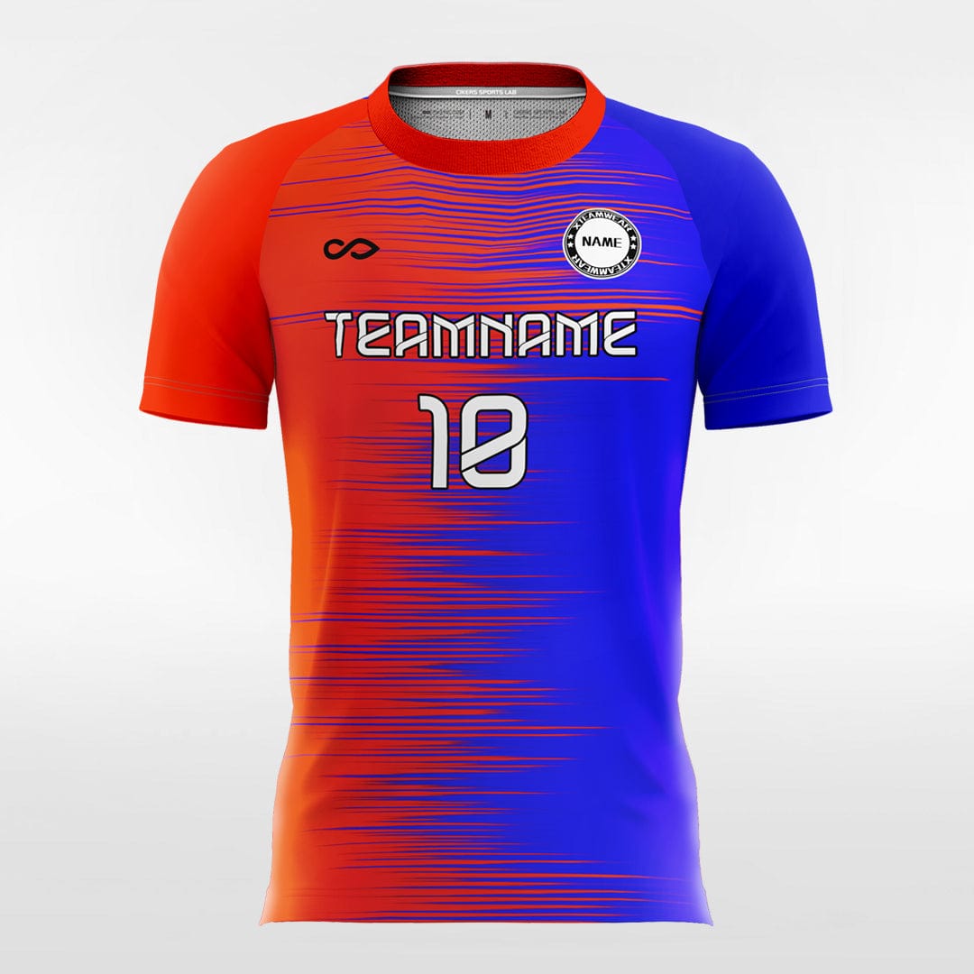 Womens Soccer Jersey Gradient Split