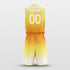 yellow gradient basketball jersey