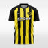 yellow  soccer jersey for men sublimation